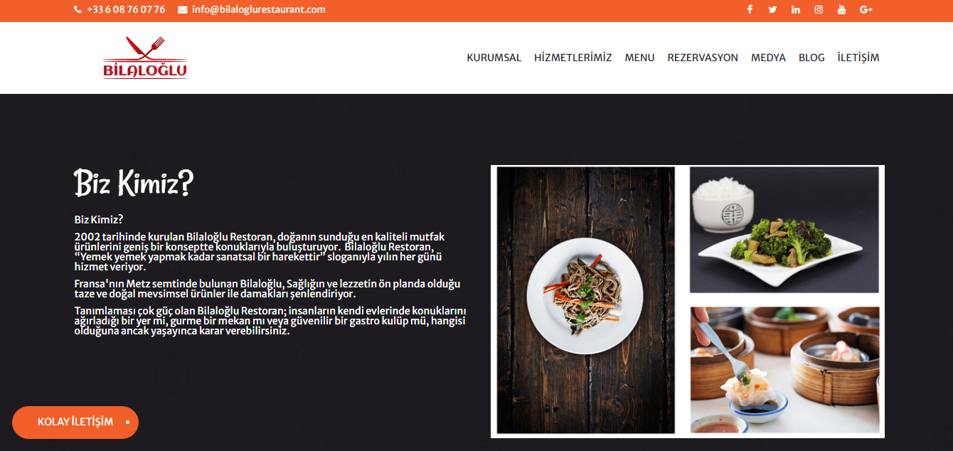 Bilaloğlu Restaurant - Restorant